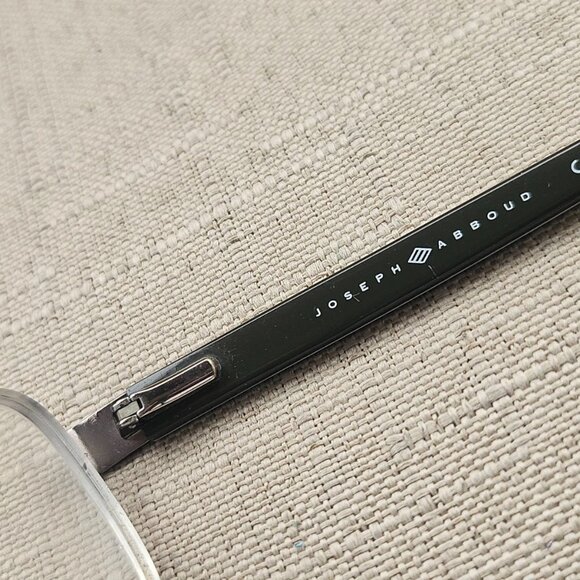 Joseph Abboud Men Eyeglasses Frame Gunmetal Half Rim Glasses 55[[18145 Eyewear - Picture 11 of 12